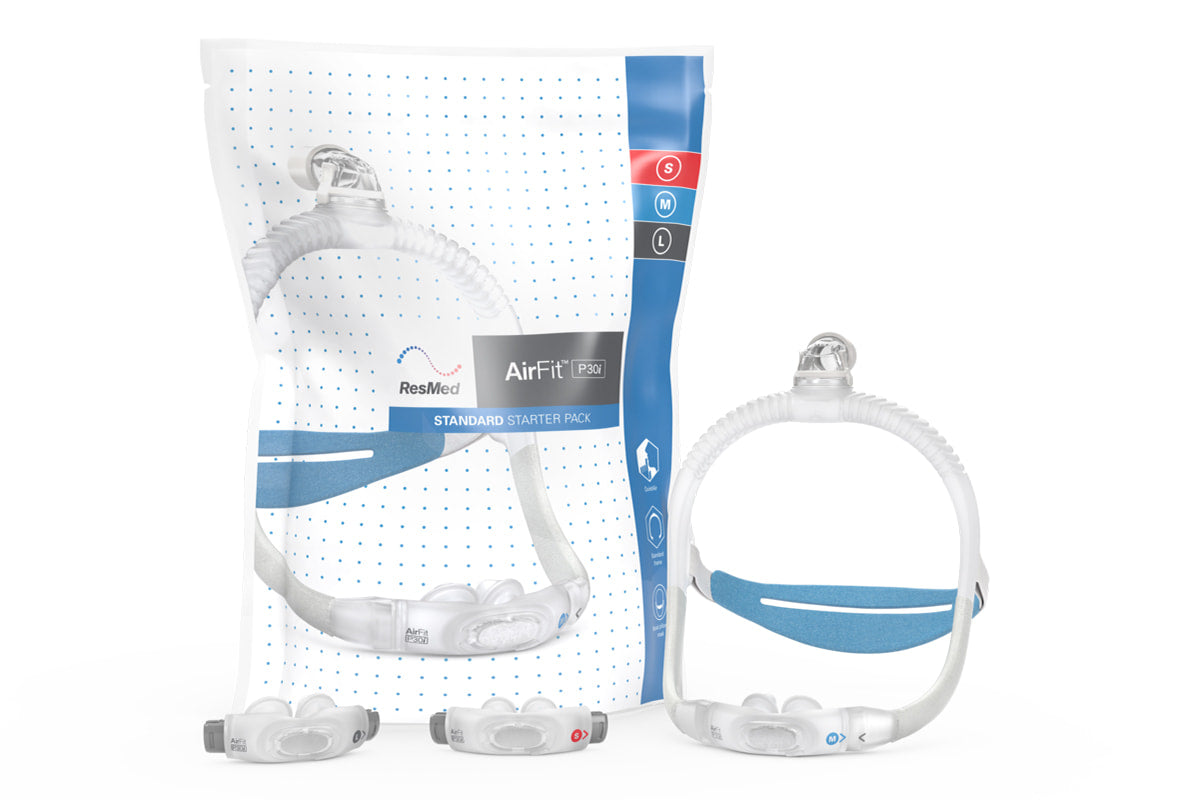 ResMed AirFit P30i Nasal Pillow Mask Starter Pack